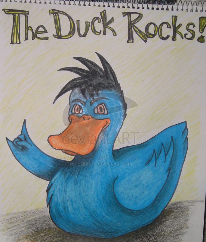 The Duck that rocks