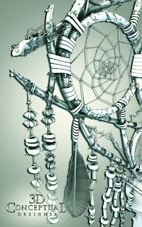 dreamcatcher ii project virtual 3d scattered bits pieces were