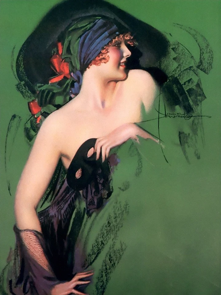 Rolf Armstrong 1889-1960 | American Pin-up painter