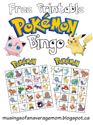 pokemon bingo