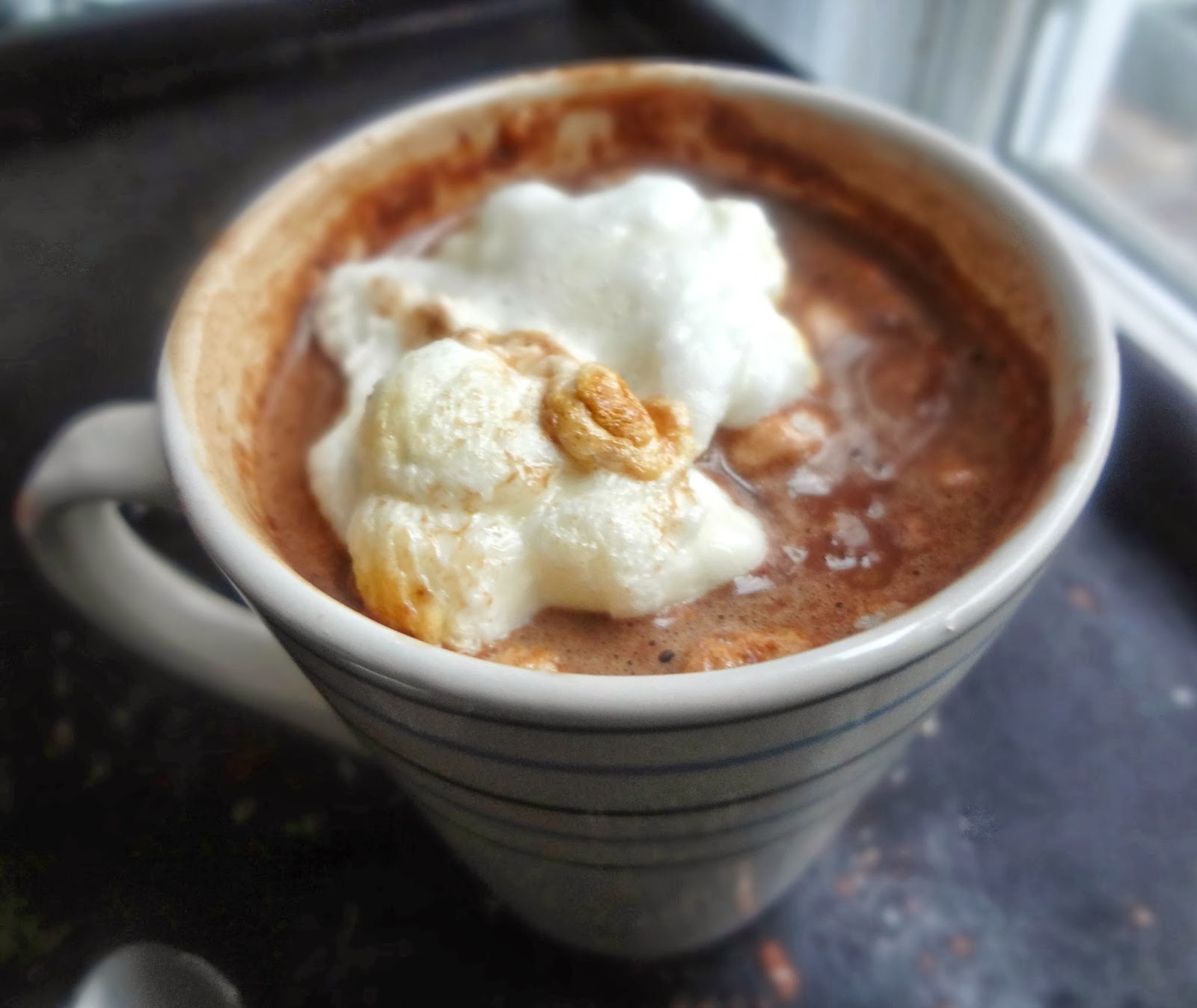 The Cooking Actress Hot Chocolate in a Microwavefor One