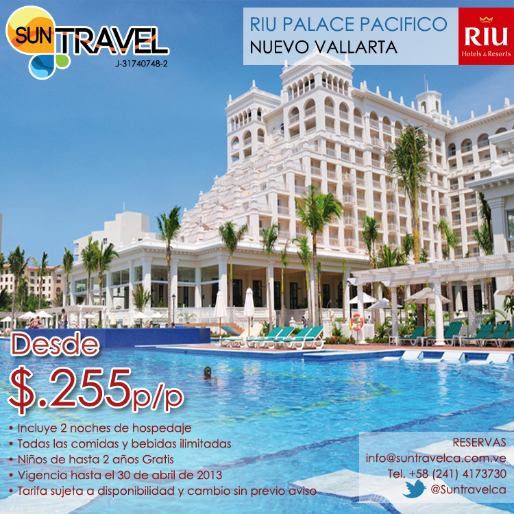 Sun Travel - Agencia de Viajes: Súper Promo Hotel RIU ...