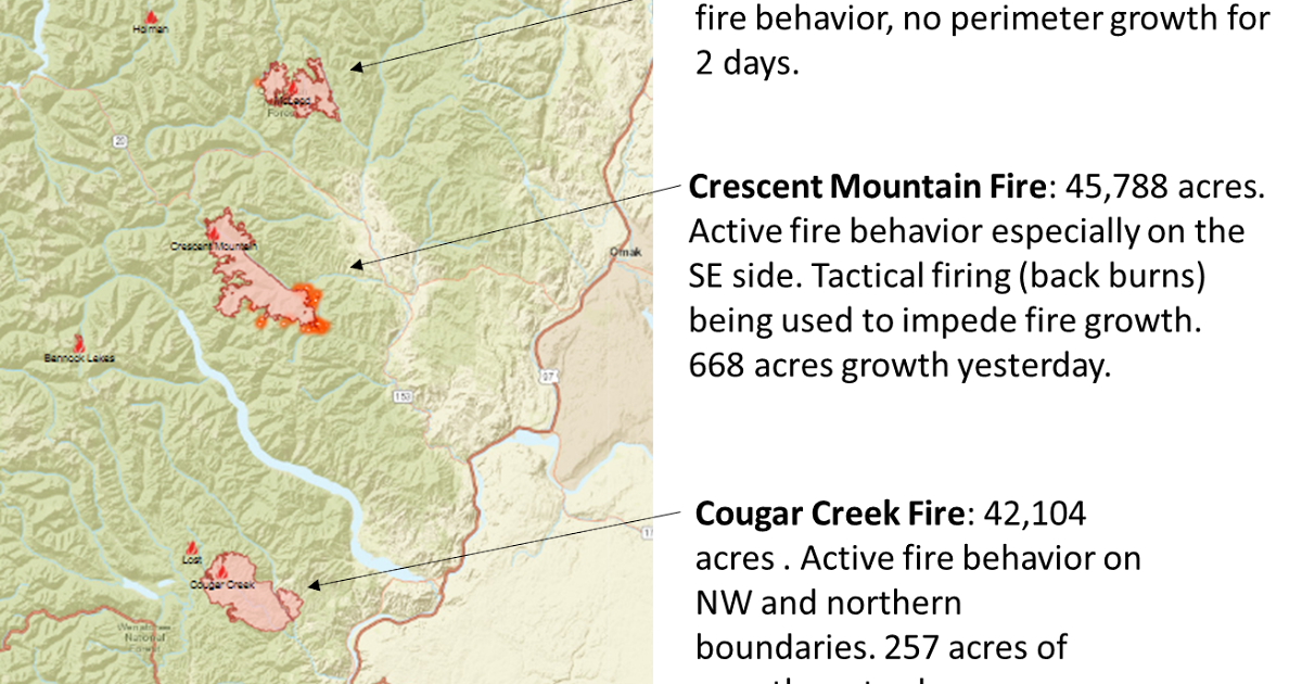 Washington Smoke Information Fire update — Sept. 2 Active fires on
