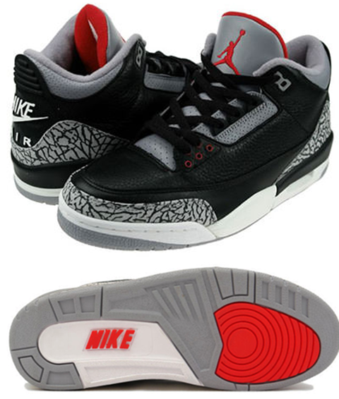 Nike Air Jordan III Black-Cement OG