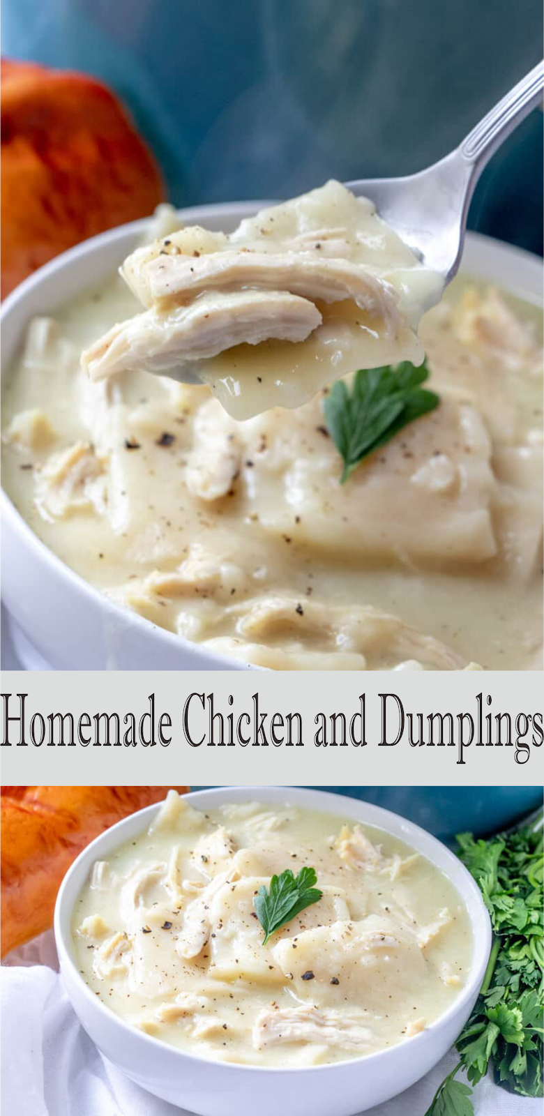Homemade Chicken and Dumplings | Amzing Food