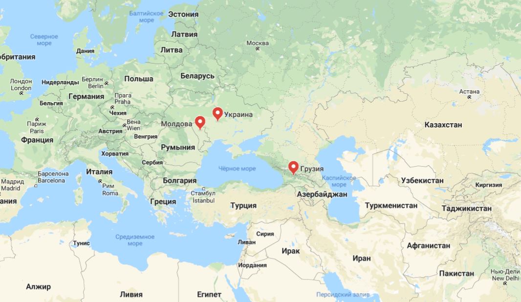 Болгария и Молдавия
