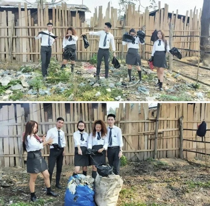 #Trashtag challenge #Trashtag