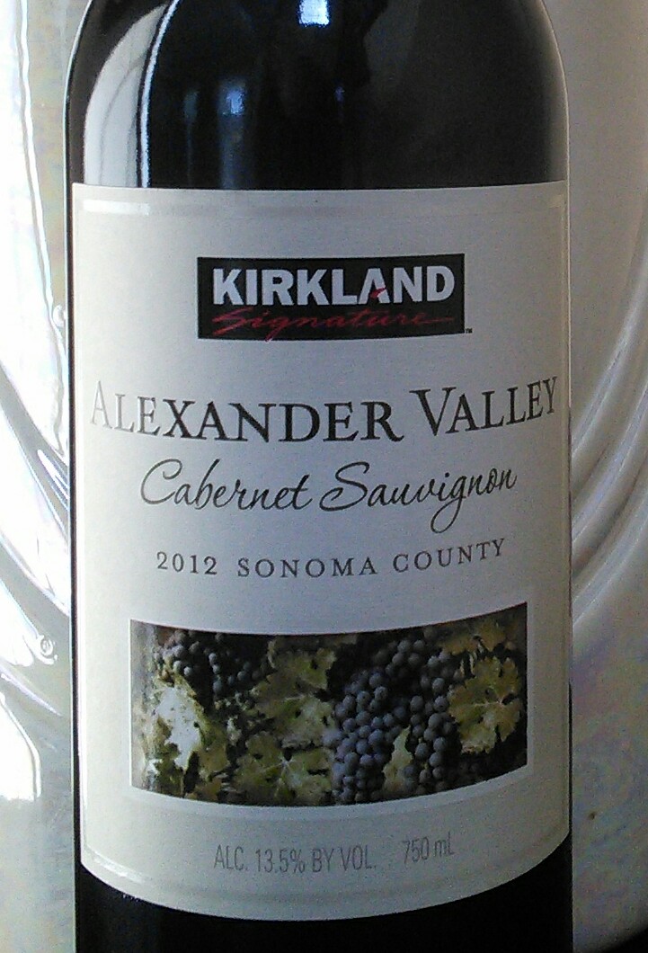 Kirkland Signature Alexander Valley Sauvignon 2012
