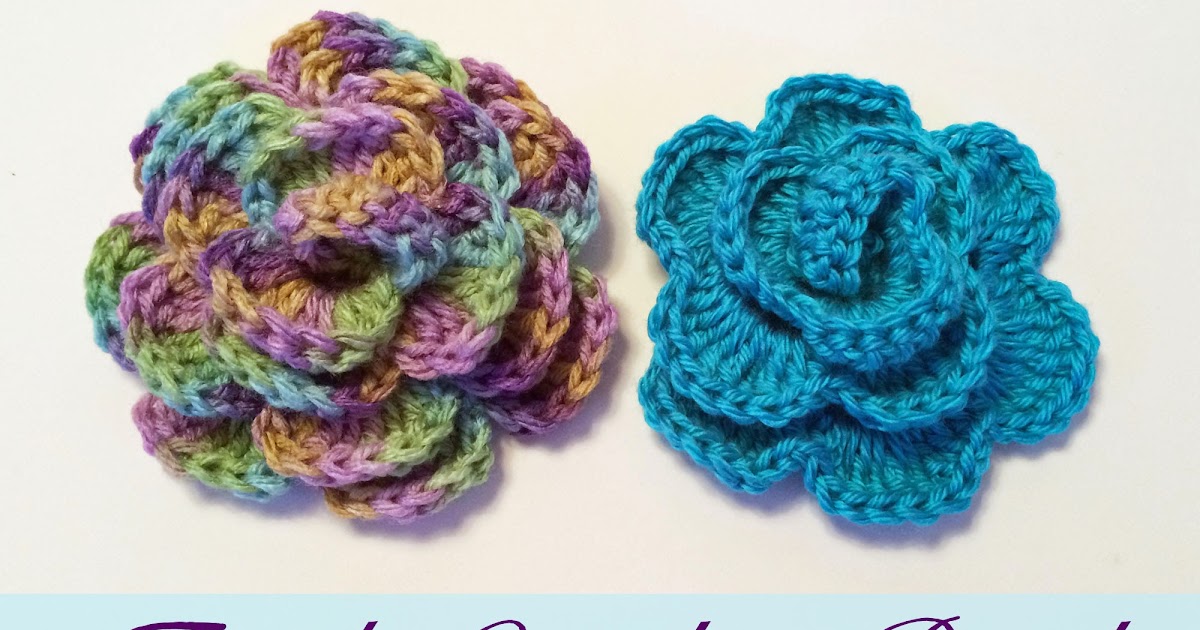Crochet Rochelle: Triple Crochet Flower