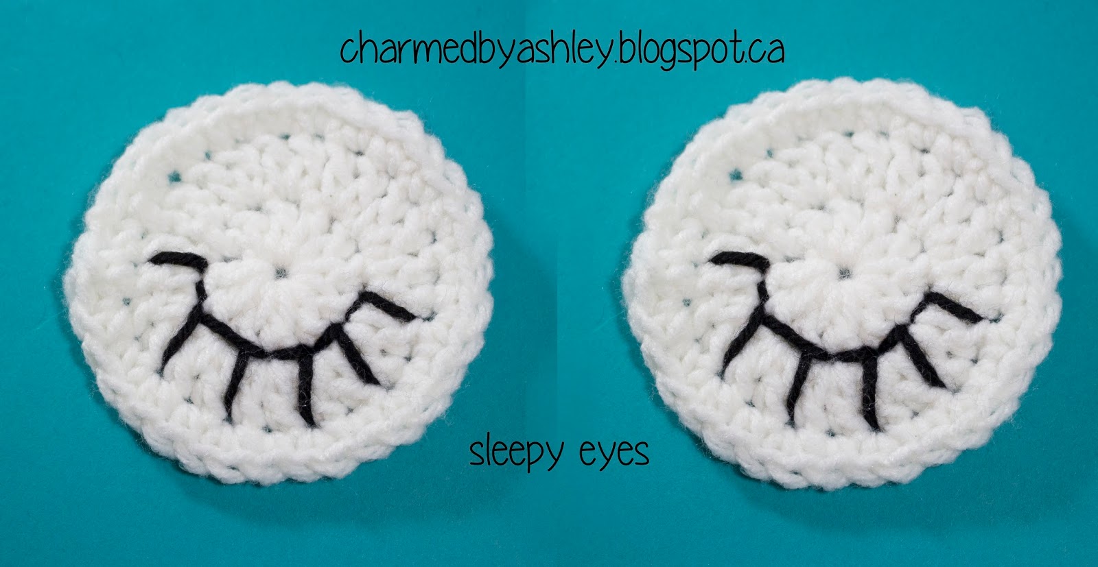 Different types of eyes - crochet tutorial 