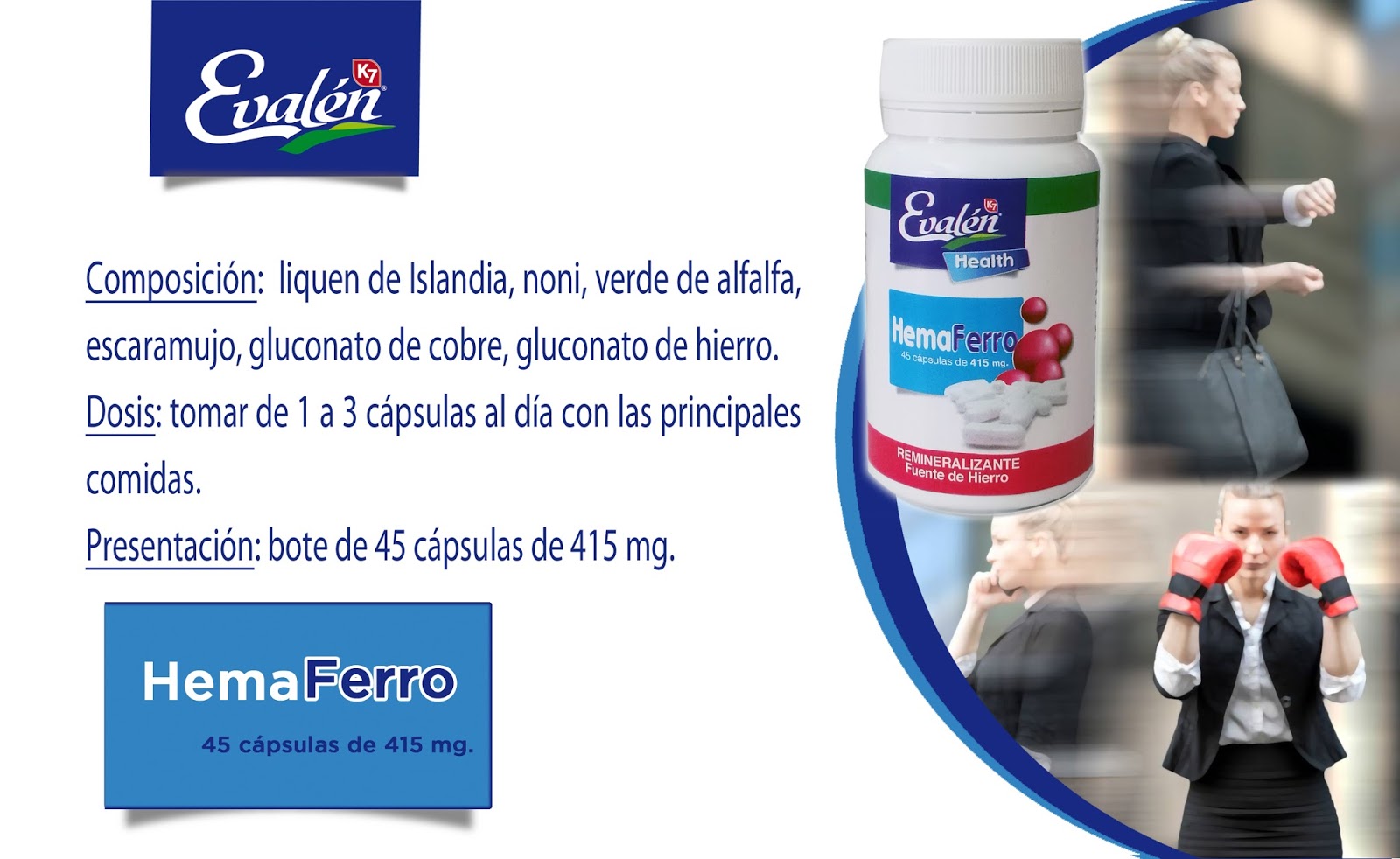 Dieta Fácil Evalén K7 Hemaferro