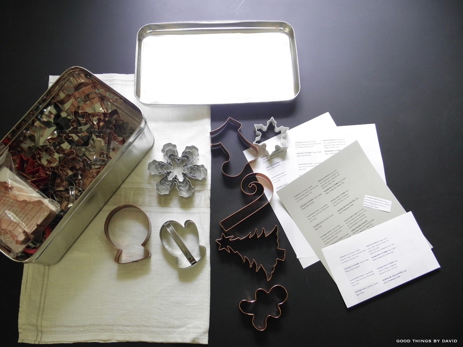 Organizing a Cookie Cutter Collection