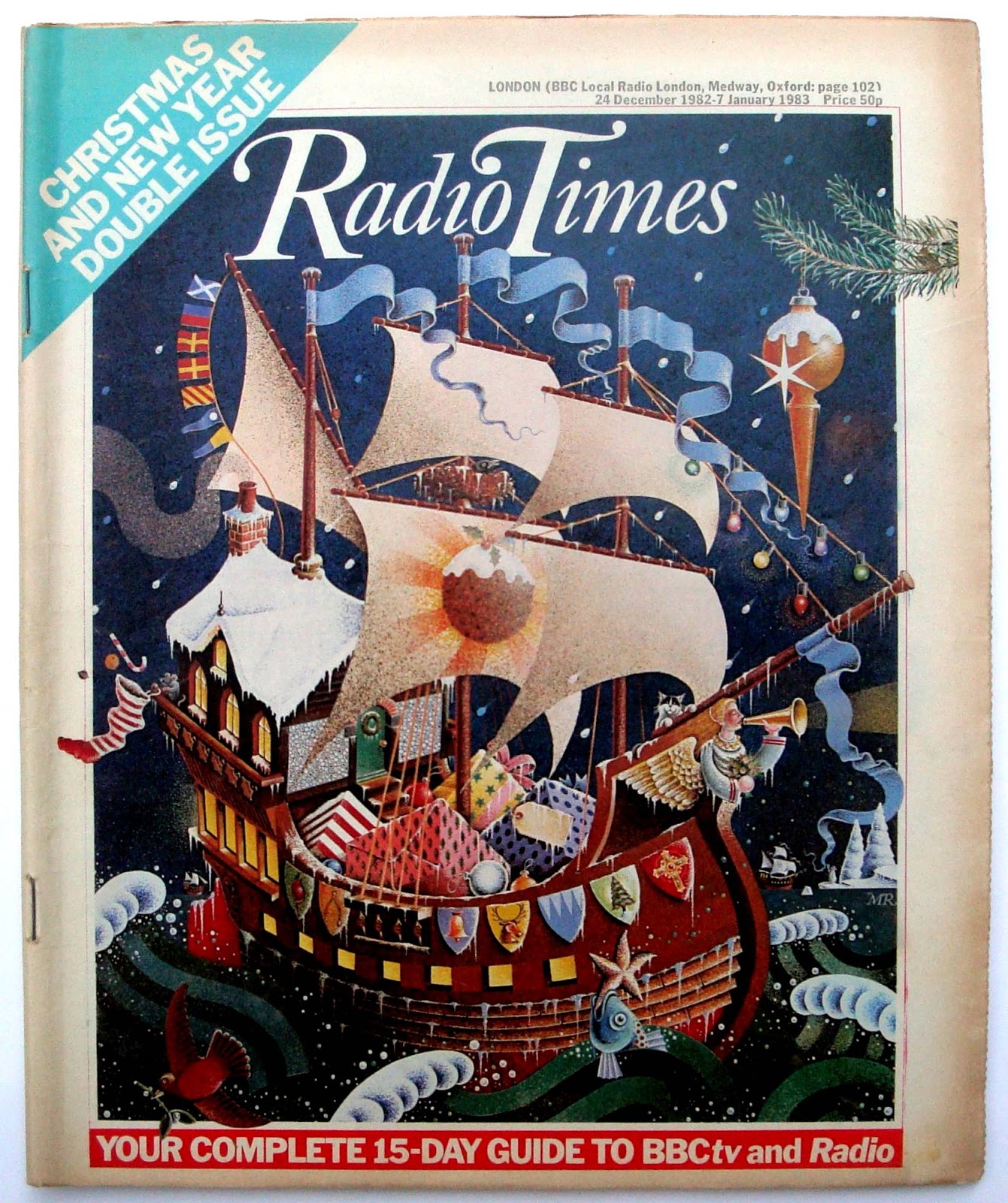 Past Print Radio Times Christmas covers / part one