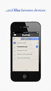 تحميل وشرح تطبيق مشاركة الملفات بين الاجهزة المختلفة بطريقة سحرية لنظام أندرويد وأى او إس مجاناً Bump 3.7.1 APK,iOS
