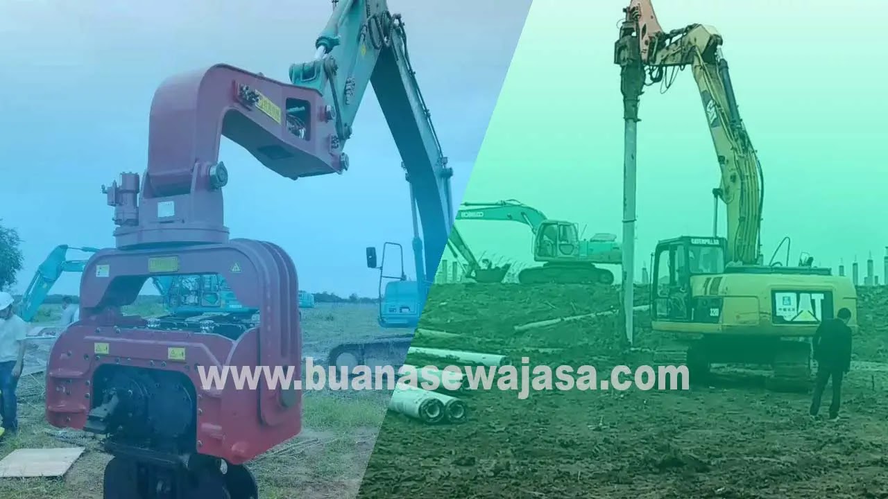 Harga Sewa Rental Alat Berat Vibratory Pile Driver