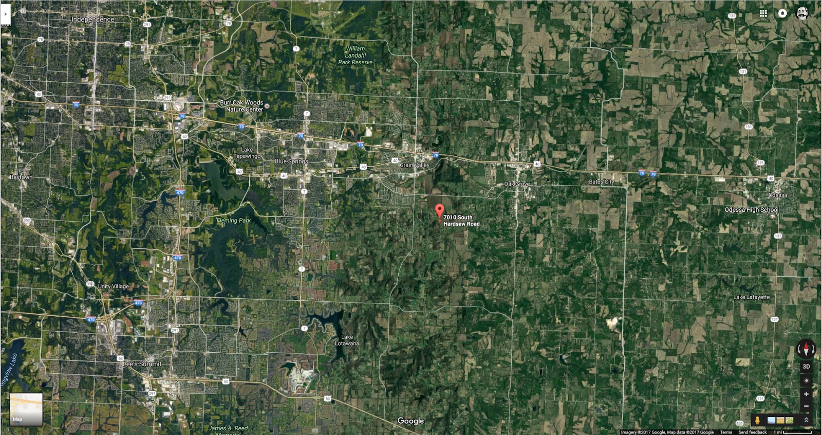 Capt. Spaulding's World Severe Wind Tornado Damage in Eastern Jackson