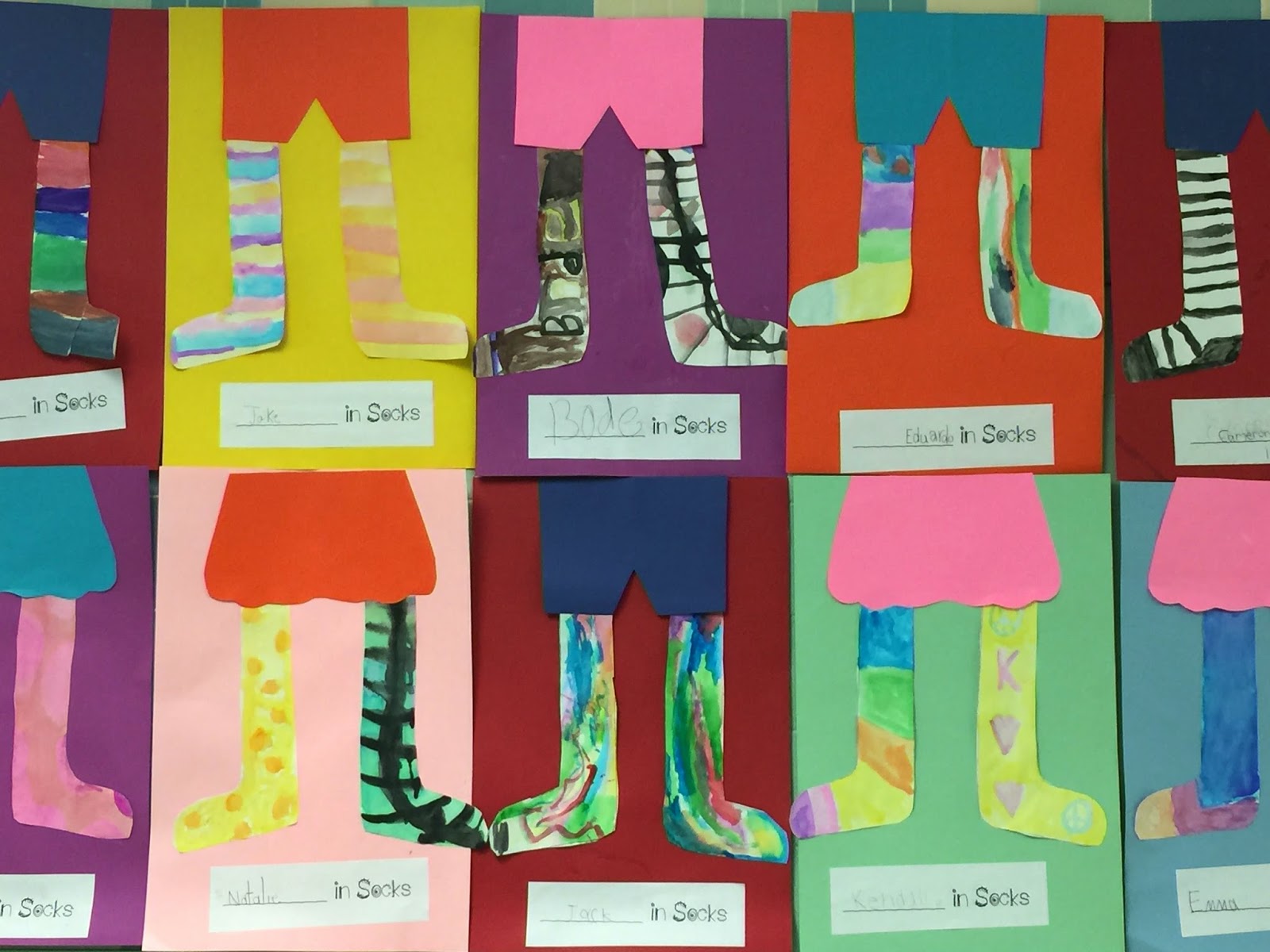Crazy Sock Day Freebie! First Grade Roars!