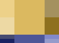 Misted Yellow дымчато-желтый Контрастная (комплиментарная) палитра Осень-зима 2014 Pantone модные популярные цвета