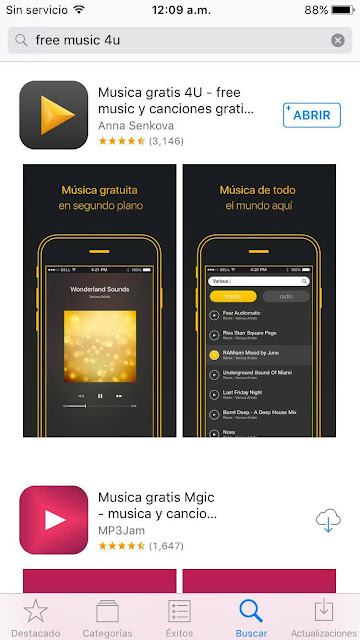 bajar música para iPhone gratis