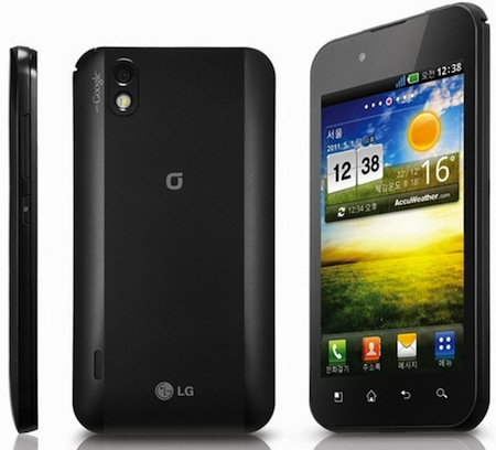 The LG Optimus Black supports