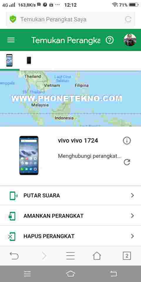 Cara melacak Hp VIVO V9 yang hilang | Phone Tekno