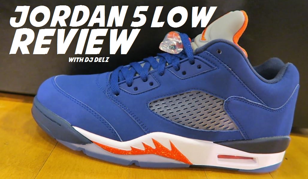 jordan 5 low knicks