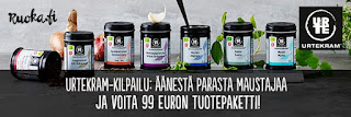 http://ruoka.fi/vinkit/urtekram/urtekram-kilpailu-aanesta-parasta-maustajaa-voita-99-euron-tuotepaketti