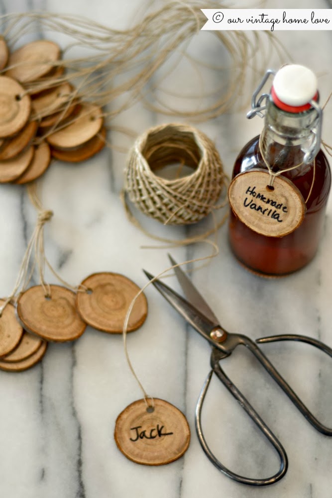 vintage home love Anthropologie Inspired Gift Tags