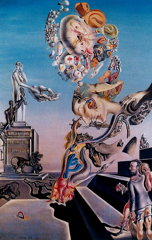 Resultado de imagen de El juego lúgubre de Dalí