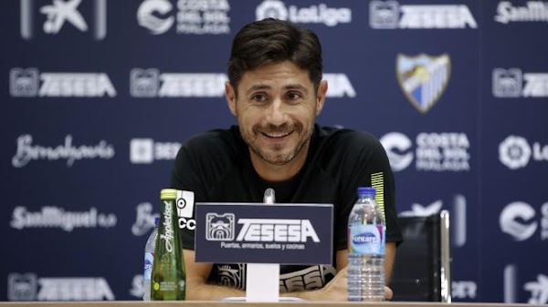 Víctor Sánchez - Málaga -: "Los jugadores dan el nivel que se puede pedir en este contexto"