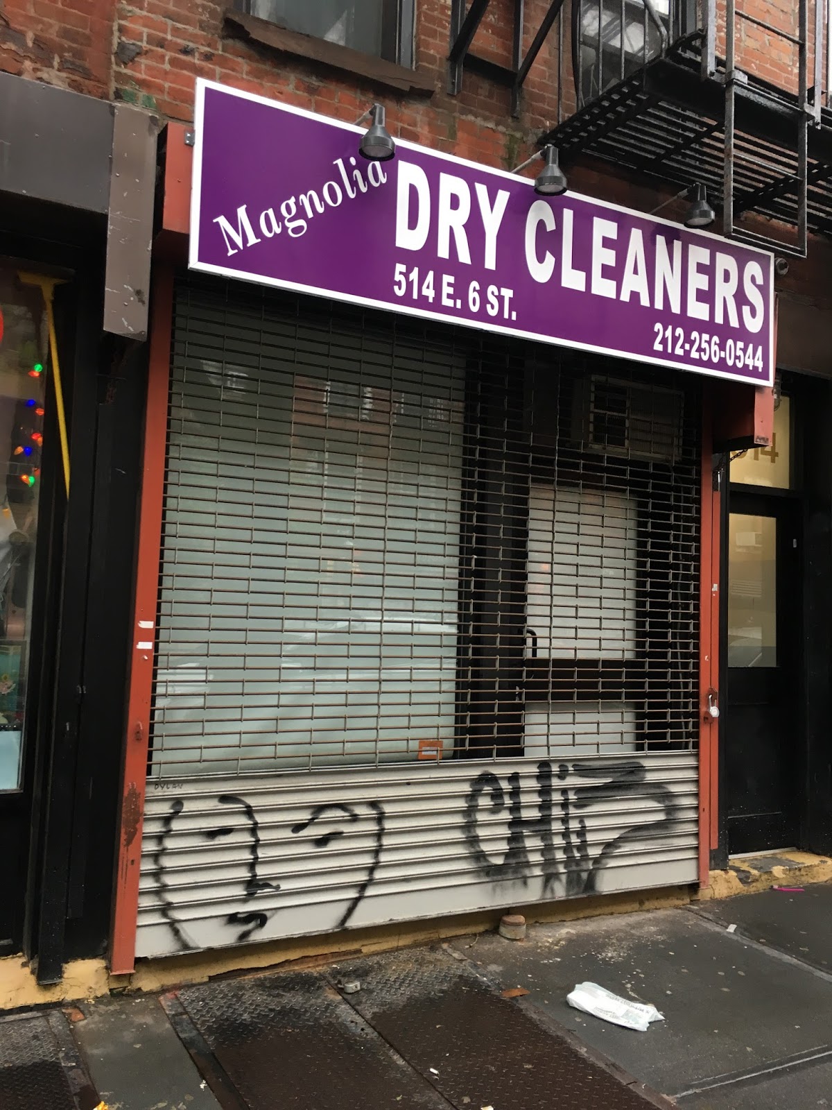 EV Grieve Longempty storefront starting with a clean slate on 6th Street