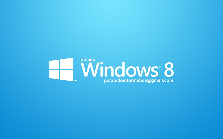 Eu uso Microsoft Windows 8