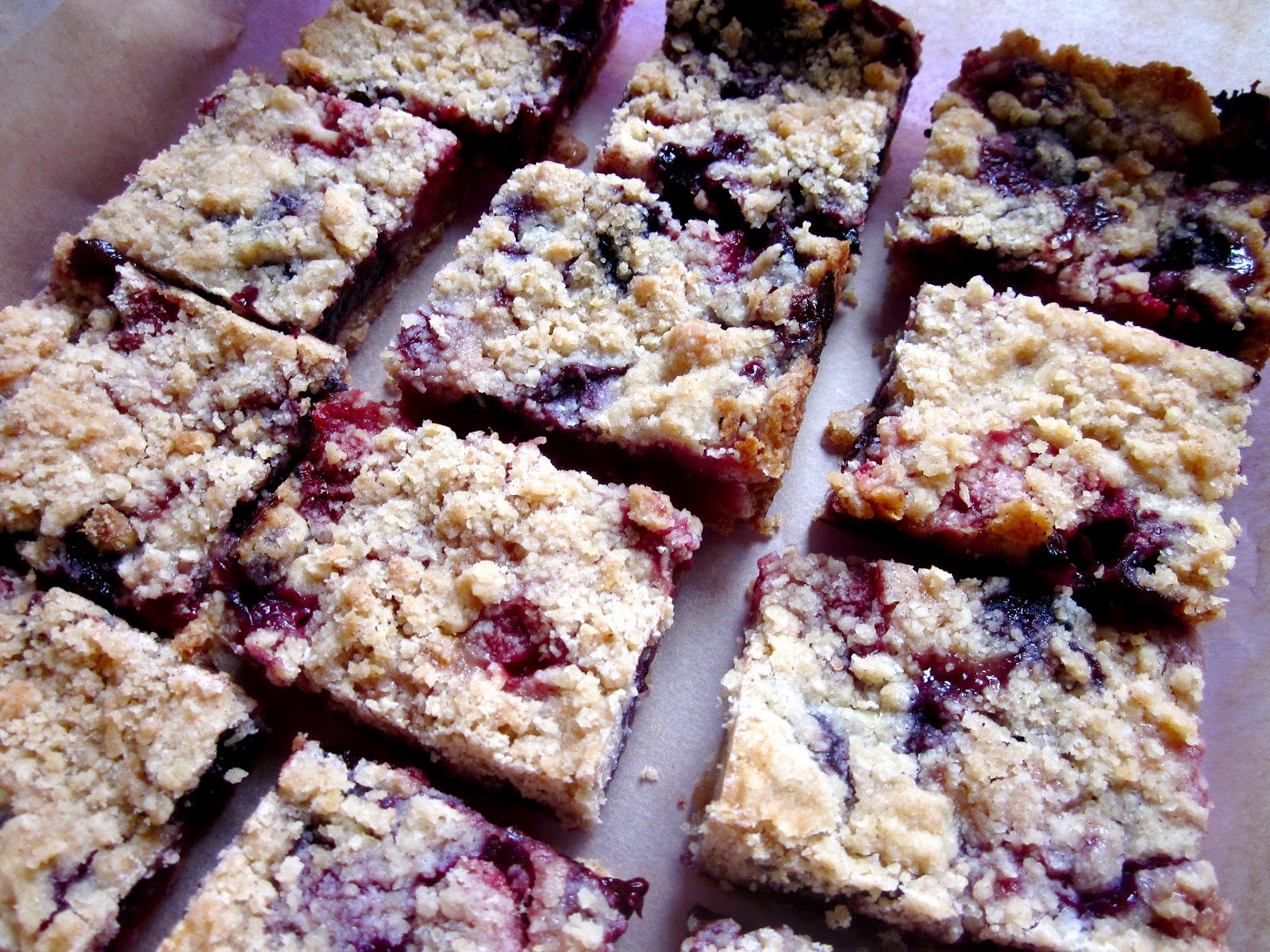Bekka Bakes Mixed Berry Bars