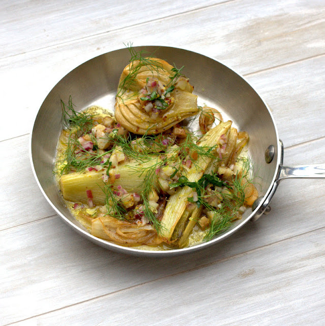 bushcooks kitchen: Geschmorter Fenchel mit Räucheraal-Vinaigrette aus ...
