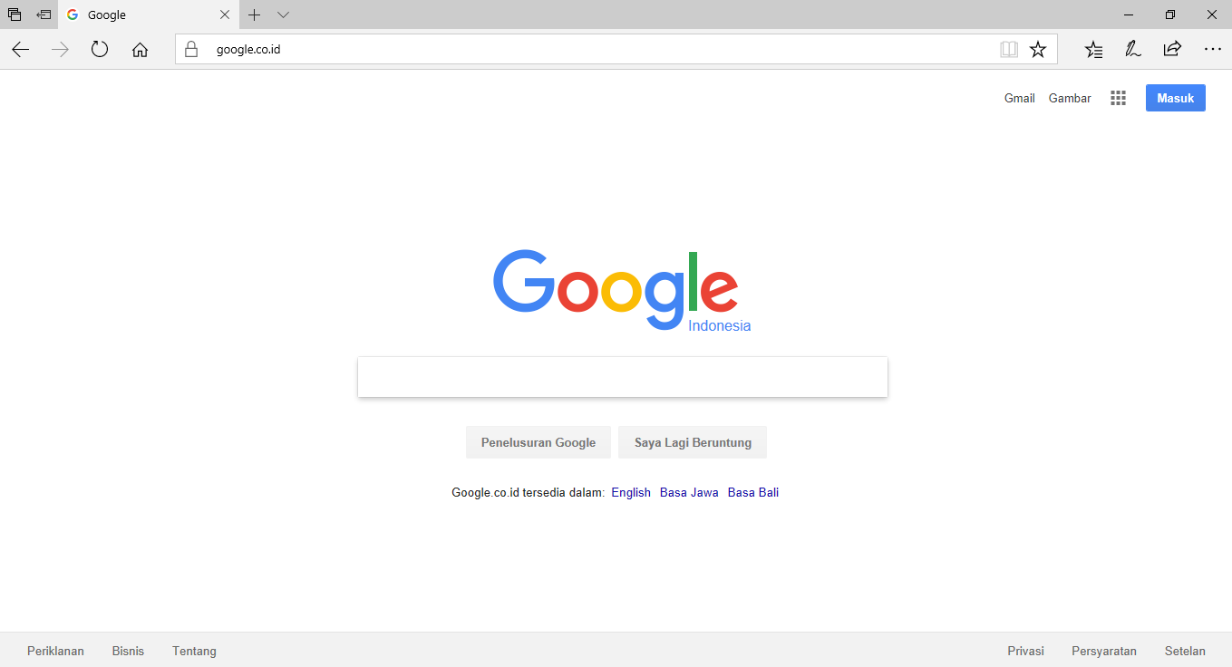 Google default search engine. Google default search engine