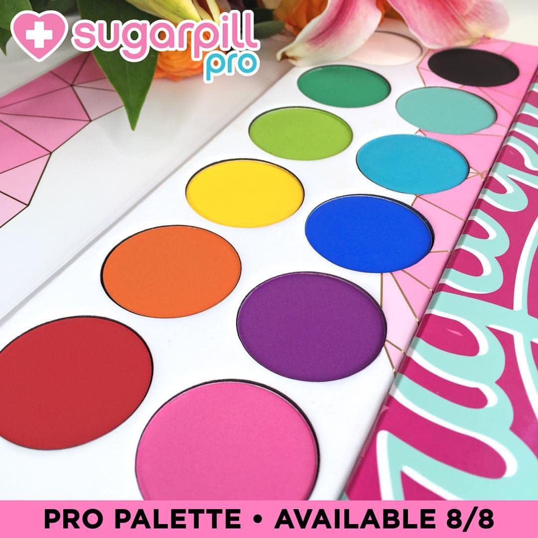 New Release Sugarpill Pro Palette, Pro Pans, and Discontinued Palettes
