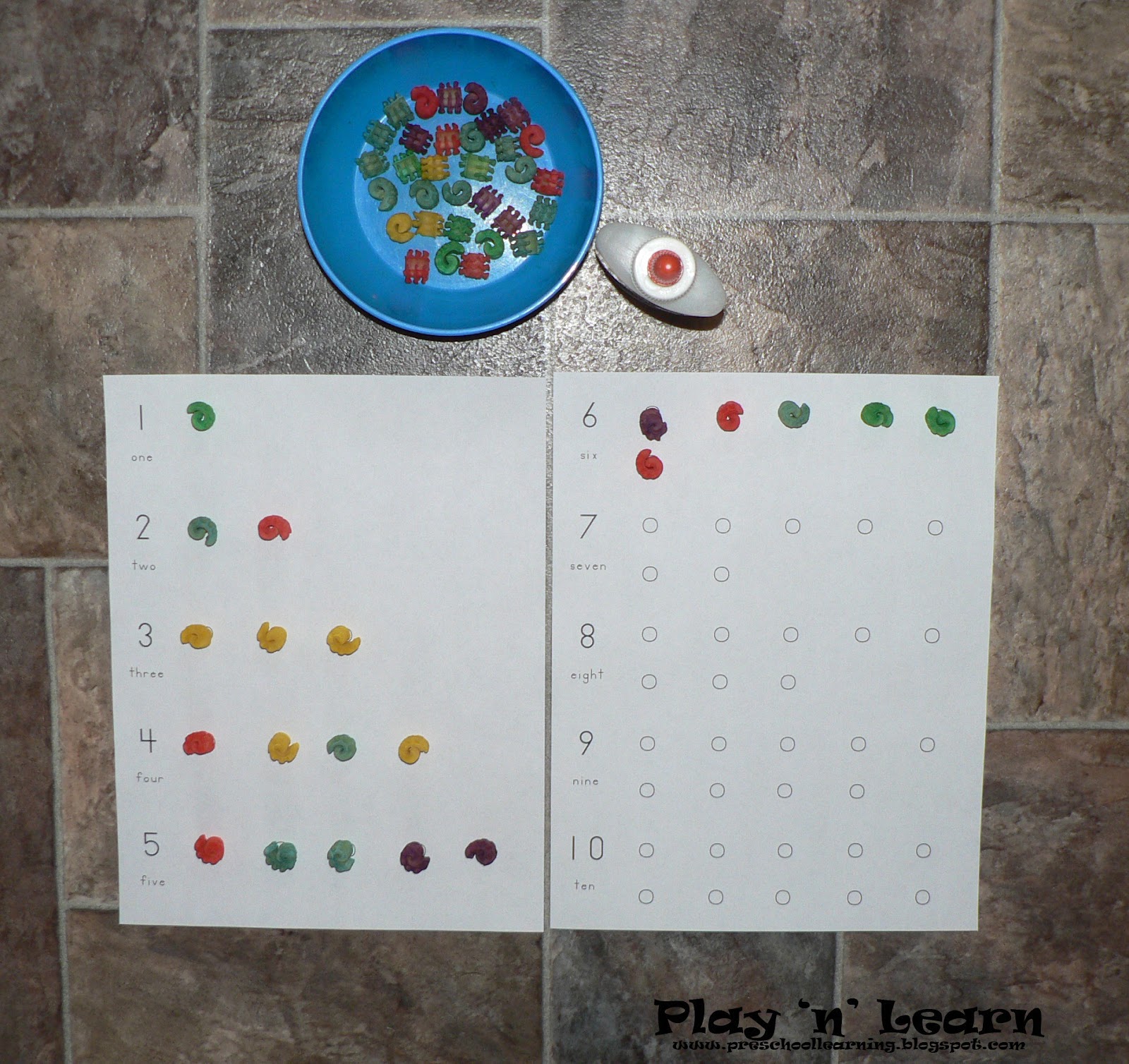 Play 'n' Learn: Preschool Pasta Play