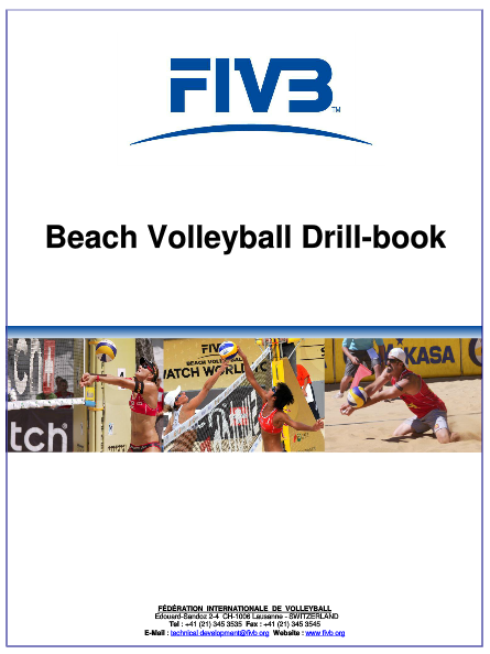 De volgende een miljard mat Volleybaltraining: Oefeningen voor de beachvolleybal training van de FIVB