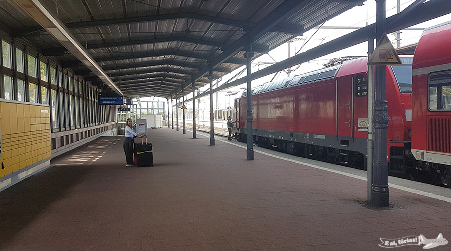 Eurotrip 2017 - De Frankfurt a Zurique de trem - E aí, férias!