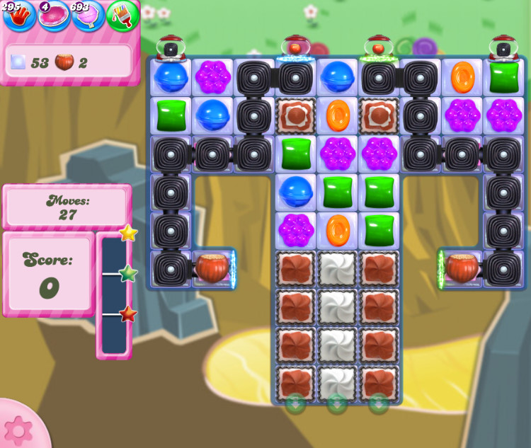 Candy Crush Saga level 2851 Candy Crush Saga level 2851