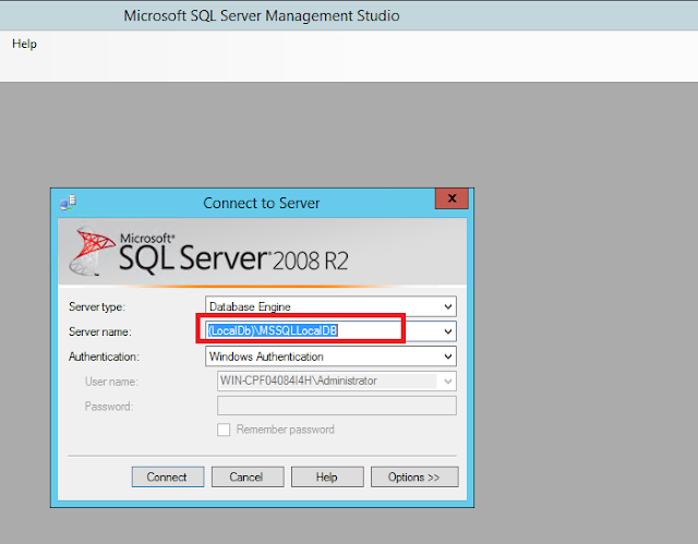 Simple setup tutorial for MSSQL LocalDb