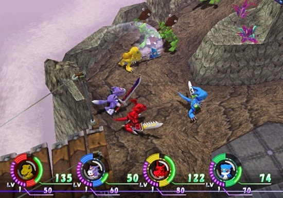 Digimon World 4 PS2 Gameplay