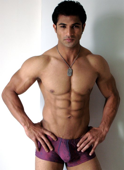 Shirtless Bollywood Men Tv Hunk In Bulging Underwear-5517