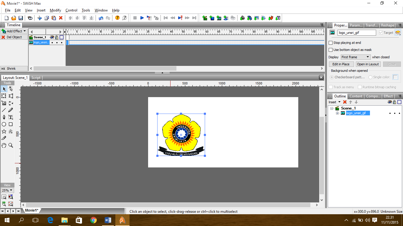 Hi,Welcome!: Cara Membuat Animasi dan Mengedit Logo
