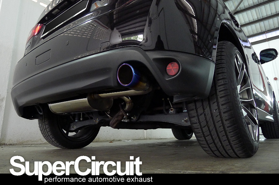 SUPERCIRCUIT Exhaust Pro Shop Mitsubishi ASX Exhaust Custom
