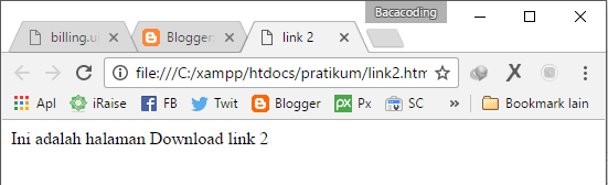 Cara Membuat Link Standar, Link ke Email dan Link Aktif Dengan HTML ...