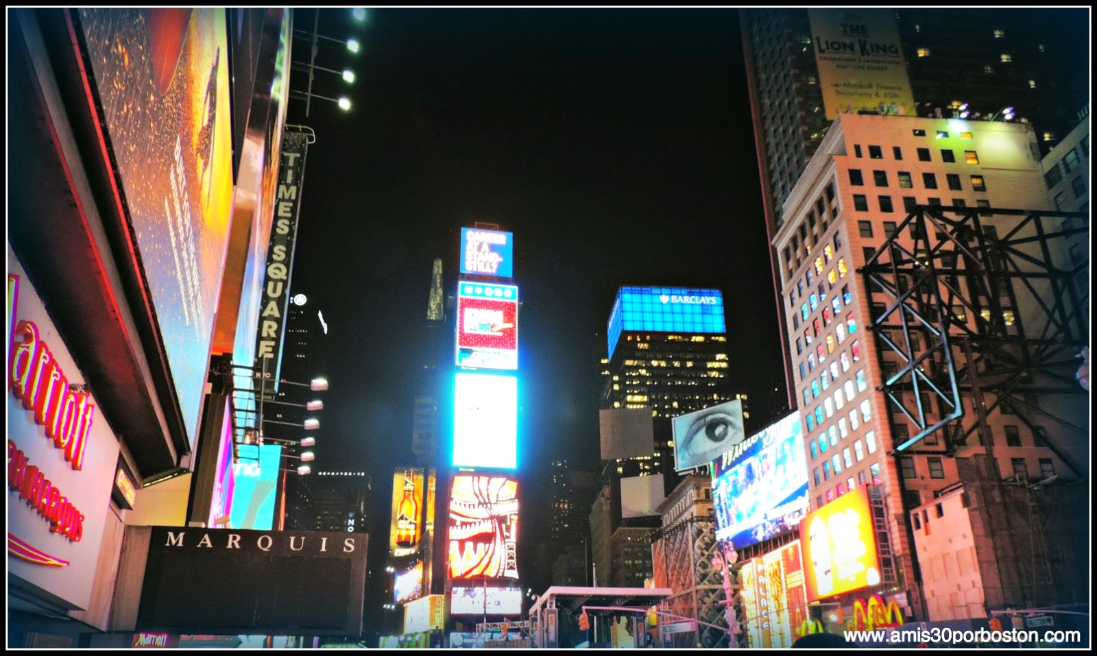 Segunda Visita a Nueva York: Times Square