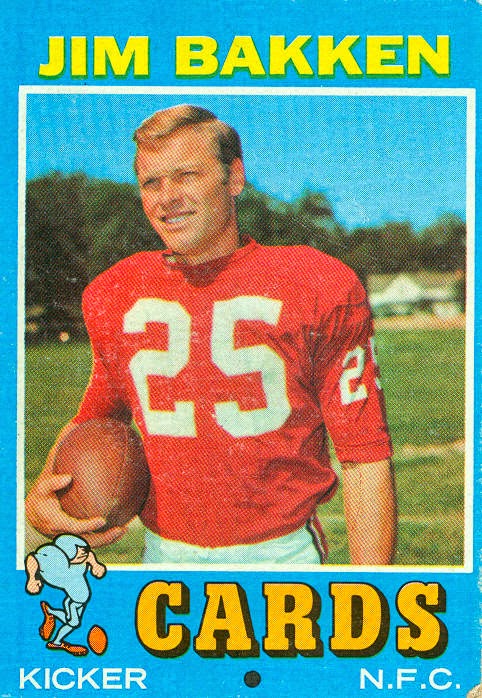 1971 Football Cards: St. Louis Cardinals