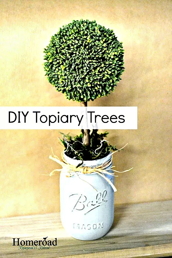Topiary tree with overlay