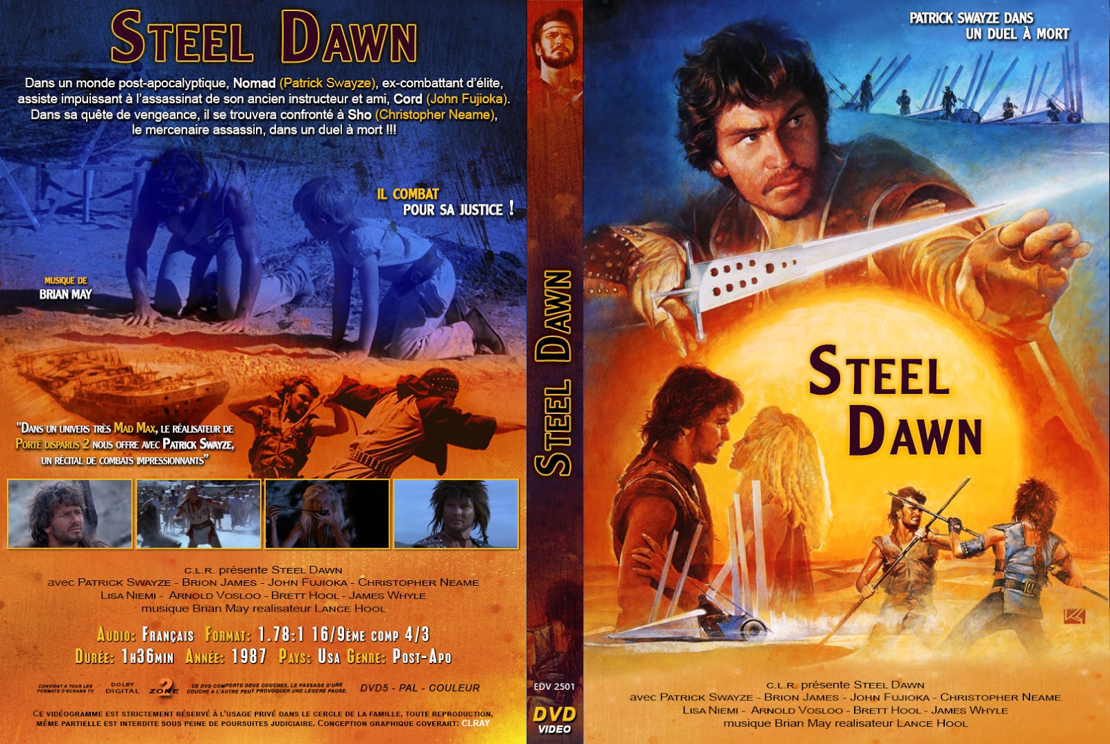 STEEL DAWN (1987) Le repack HD [720p] VF intégrale VHS FILMS ARTS